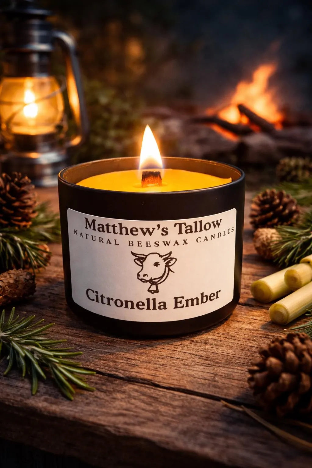 Natural Beeswax Candles: Handmade with Essential Oils