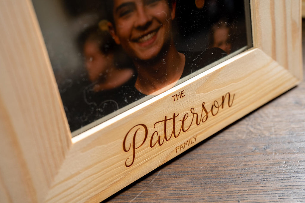 Personalized Wood Picture Frames