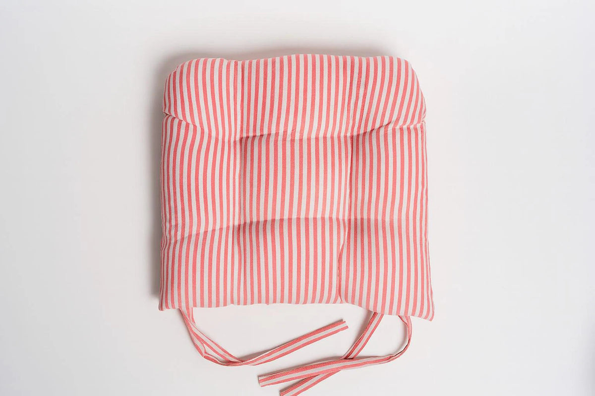 Cotton Chair Cushion Pads: Thick Dining Seat Cushions with Ties