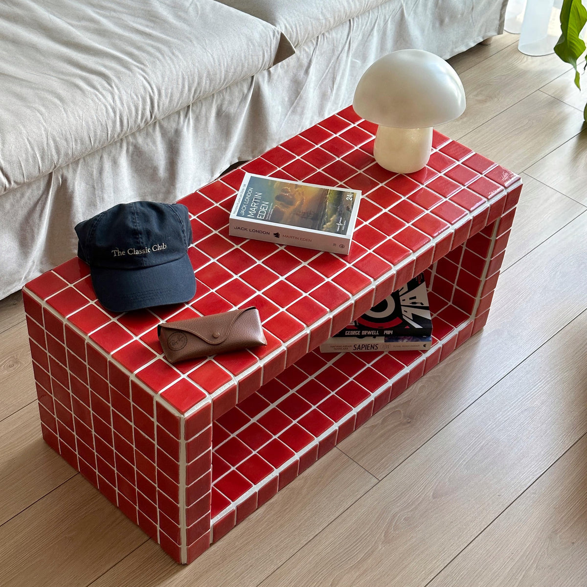 Tiled Coffee Table/Shoe Rack, Shoey M