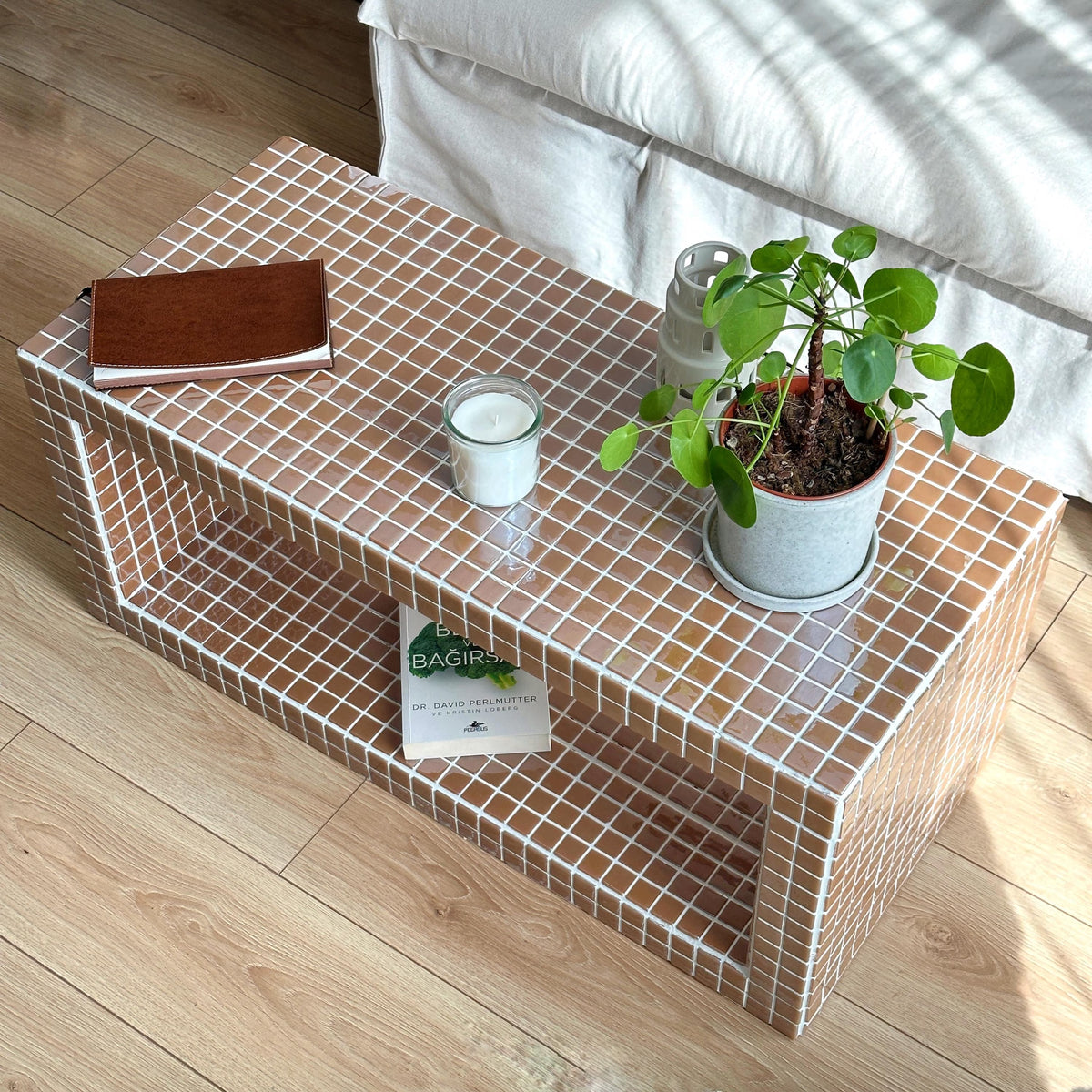 Tiled Coffee Table/Shoe Rack, Shoey M