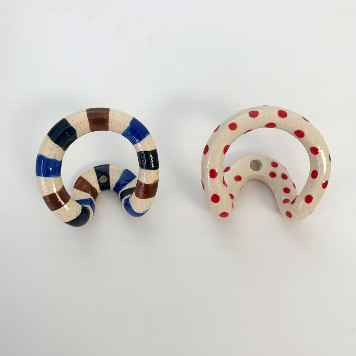 Ceramic Towel Hook ceramic hook bathroom wall decor kitchen wall decor ceramic wall hook pottery wall hook mounted hook new home gift