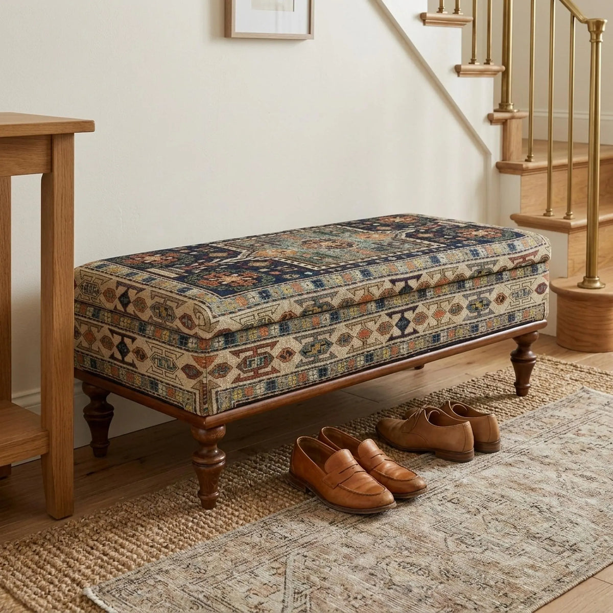 Storage Bench, Shoe Bench, Cabinet Bench, Ottoman Bench, Storage Side Table, Coffee Table, Entryway Bench, Storage Chest, Flip Top, ST- 160