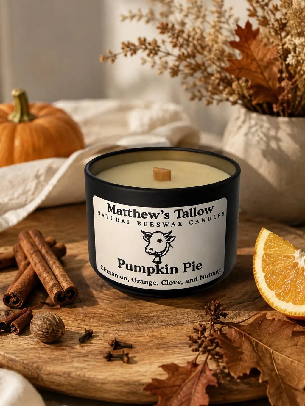 Natural Beeswax Candles: Handmade with Essential Oils