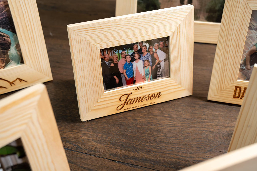 Personalized Wood Picture Frames