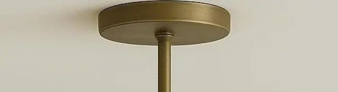 Brass Pendant Light, Marble Stone Chandelier Lighting, Modern Ceiling Lamp