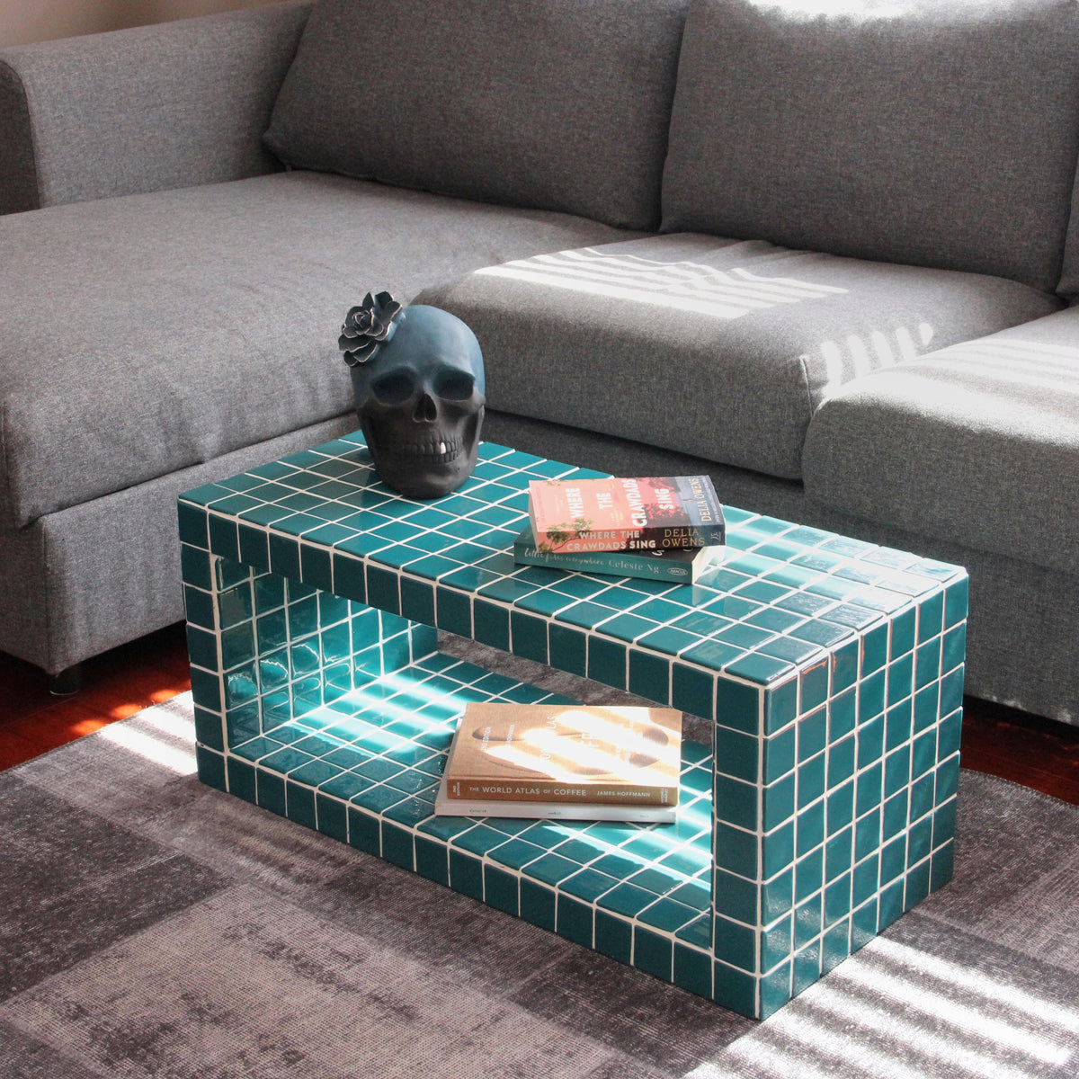 Tiled Coffee Table/Shoe Rack, Shoey M