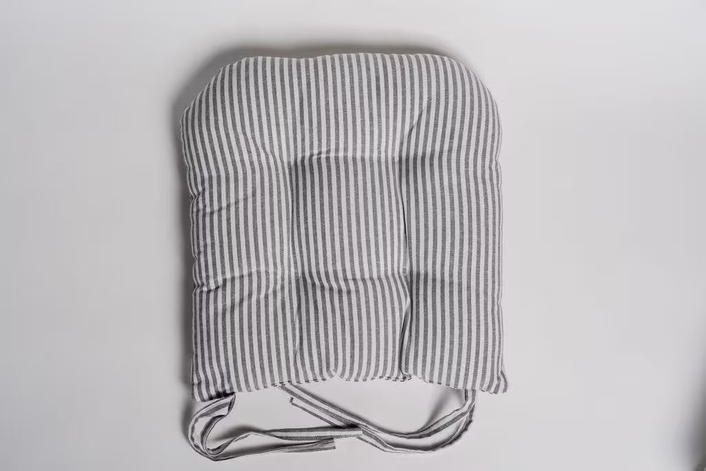 Cotton Chair Cushion Pads: Thick Dining Seat Cushions with Ties
