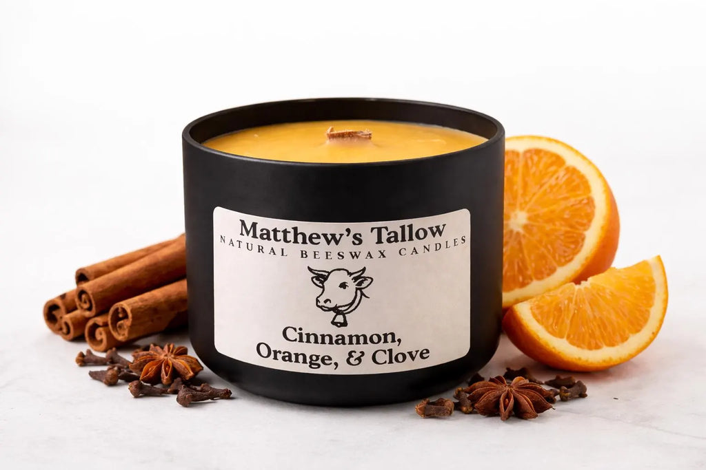 Natural Beeswax Candles: Handmade with Essential Oils