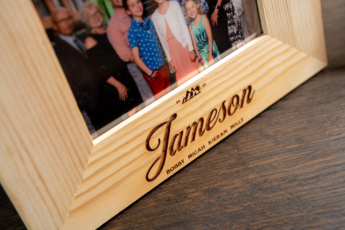 Personalized Wood Picture Frames