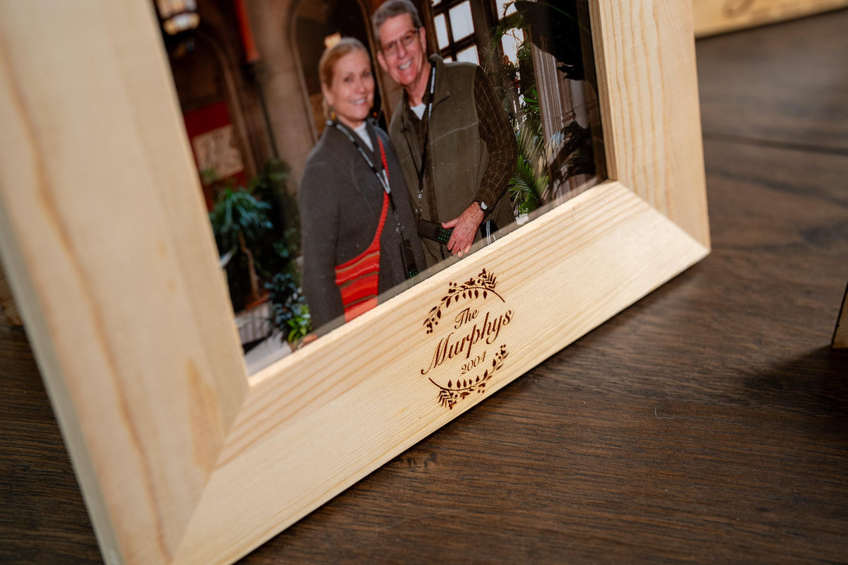 Personalized Wood Picture Frames